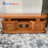 Kệ Tivi Vát Gỗ Sồi Hiện Đại Giá Xưởng