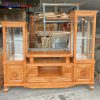 Tủ Tivi Gỗ Sồi 1M8 Hiện Đại Giá Tốt Tại Xưởng