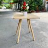 Bàn Cafe Gỗ 4 Chân Xoè Giá Xưởng