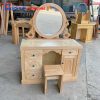 Bàn Trang Điểm Có Hộc Gỗ Sồi Giá Xưởng