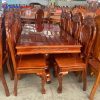 Bộ Bàn Ăn Gỗ Tràm 8 Ghế Sang Trọng Giá Xưởng (3 Mẫu)