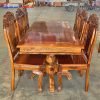 Bộ Bàn Ăn Gỗ Tràm 6 Ghế Sang Trọng Giá Xưởng