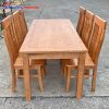 Bộ Bàn Ăn Gỗ Sồi 6 Ghế Sang Trọng Giá Xưởng