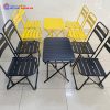 Bộ Bàn Ghế Cafe 4 Ghế 1 Bàn (Nhiều Màu)