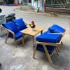 Bộ Sofa Cafe Katana Màu Xanh Dương