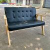 Ghế Sofa Đôi Katana Màu Đen