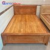 Giường Ngủ Gỗ Sồi Màu Dạt Phản 1M6 Giá Xưởng
