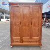 Tủ Quần Áo 3 Cánh 1M5 Gỗ Xoan Đào Hiện Đại