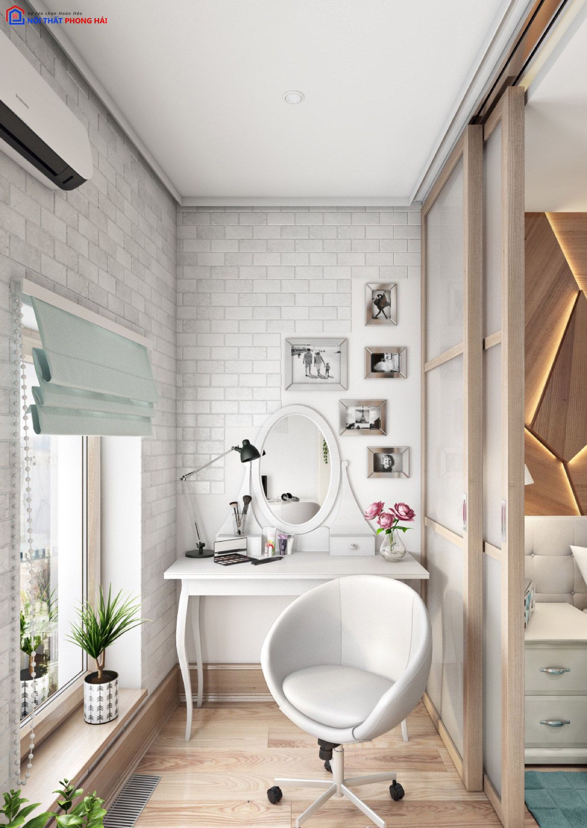 Bàn trang điểm duyên dáng dành cho phái nữ