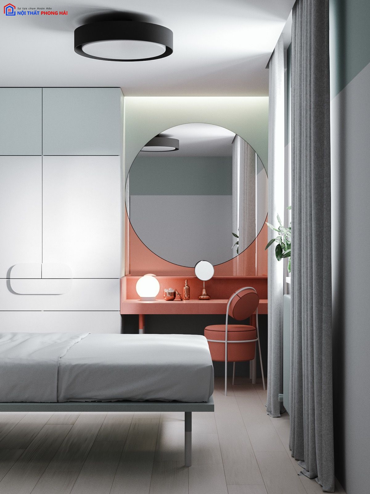 Bàn trang điểm duyên dáng dành cho phái nữ