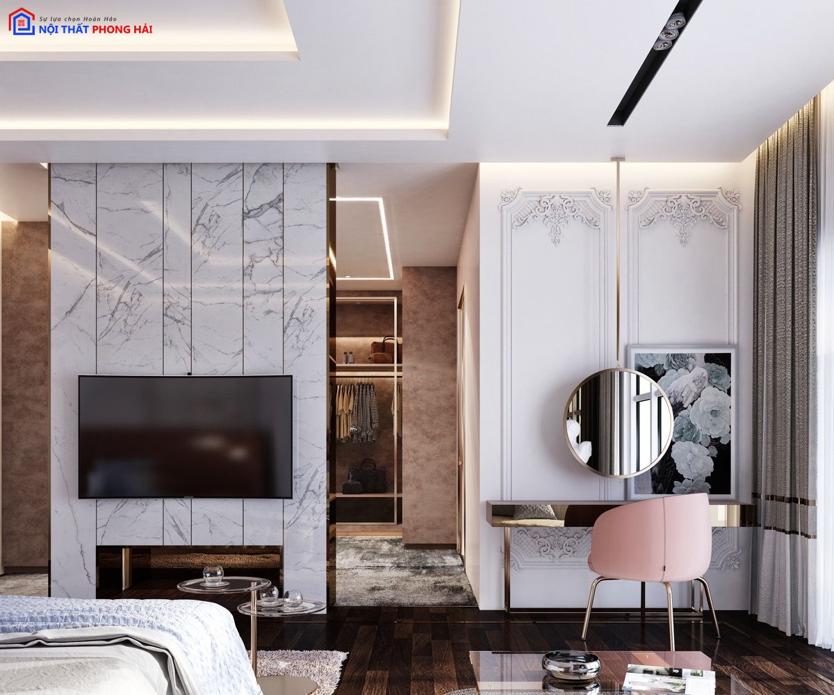 Bàn trang điểm duyên dáng dành cho phái nữ