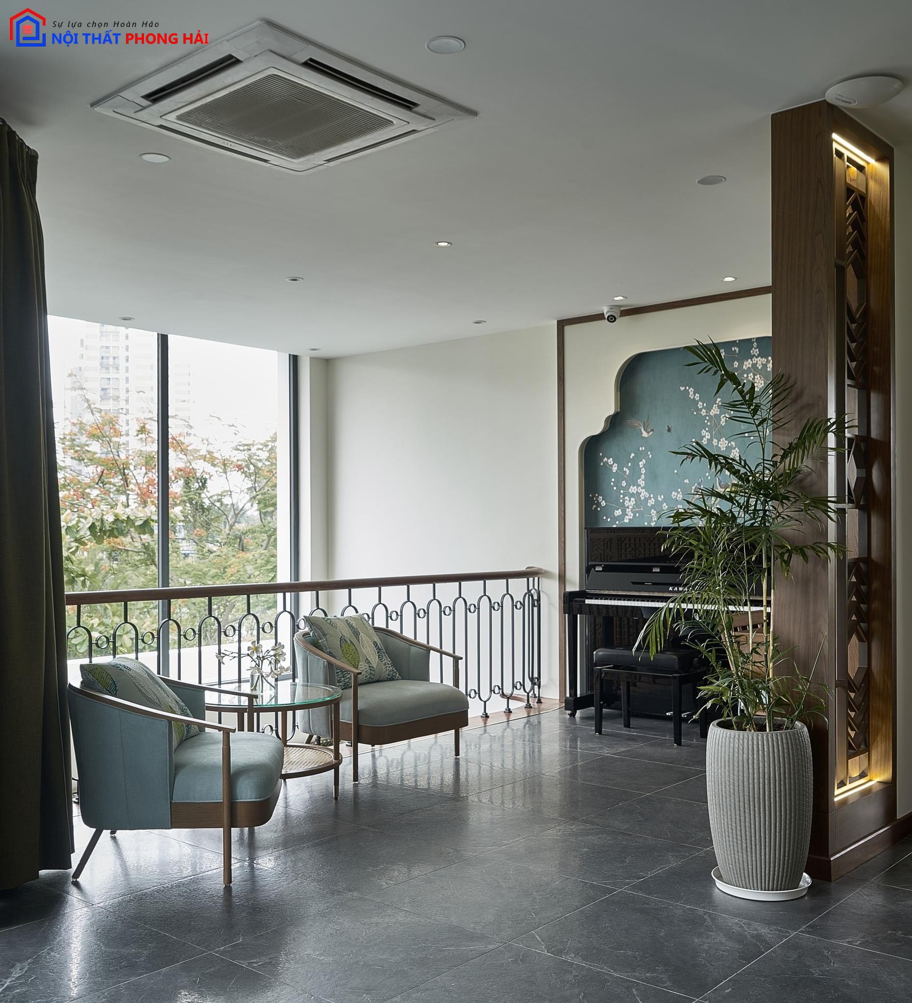 Thi công trọn gói biệt thự phong cách Đông Dương