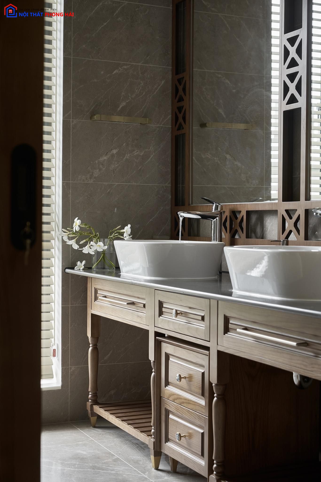 Thi công trọn gói biệt thự phong cách Đông Dương