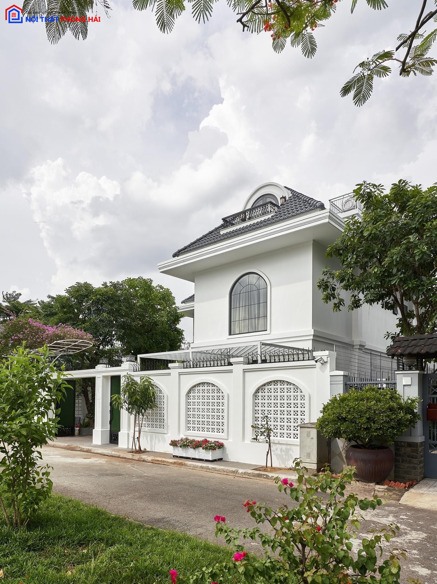 Thi công trọn gói biệt thự phong cách Đông Dương