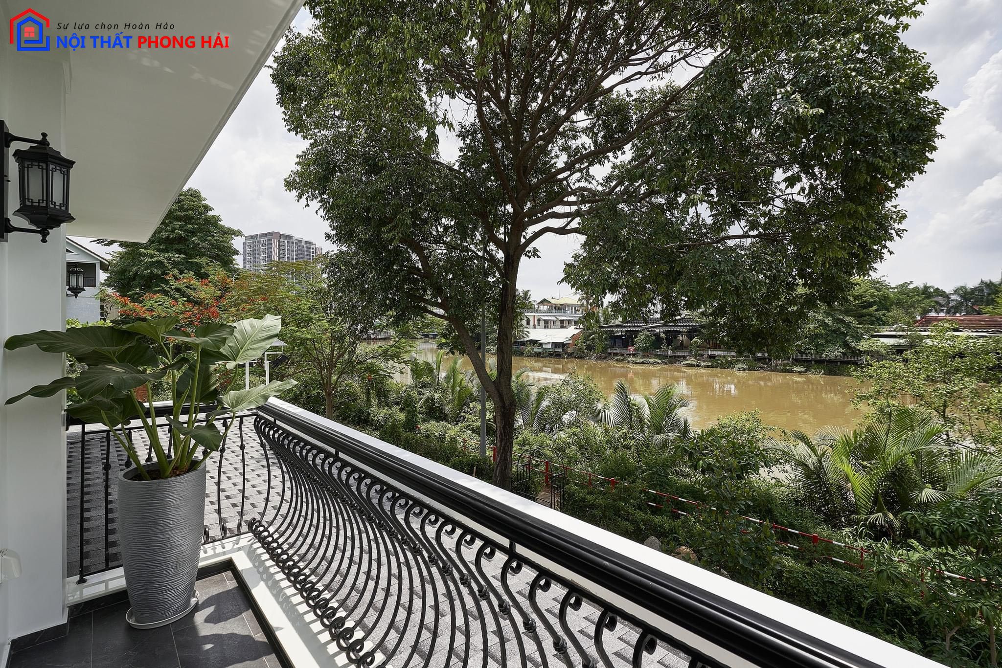 Thi công trọn gói biệt thự phong cách Đông Dương