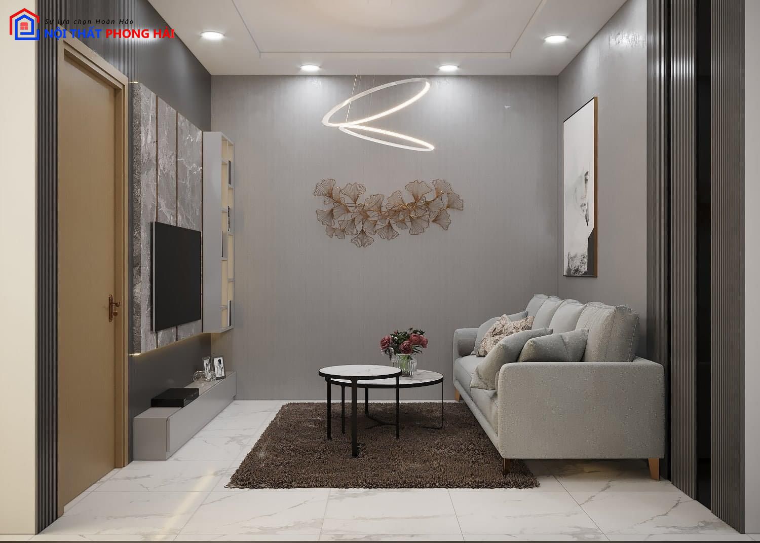 Thiết kế & thi công Căn hộ The Sun Avenue