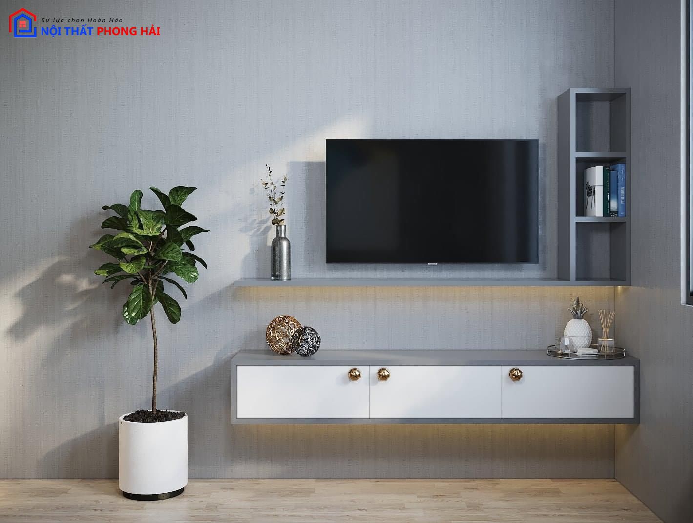 Thiết kế & thi công Căn hộ The Sun Avenue