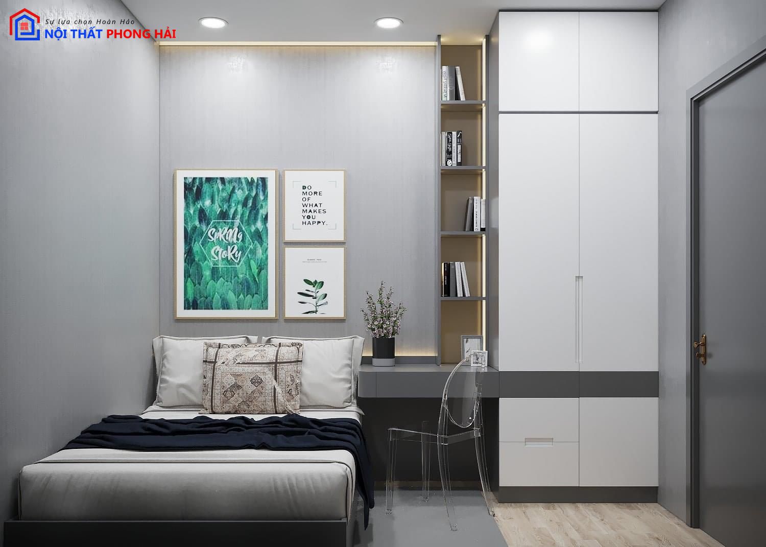 Thiết kế & thi công Căn hộ The Sun Avenue