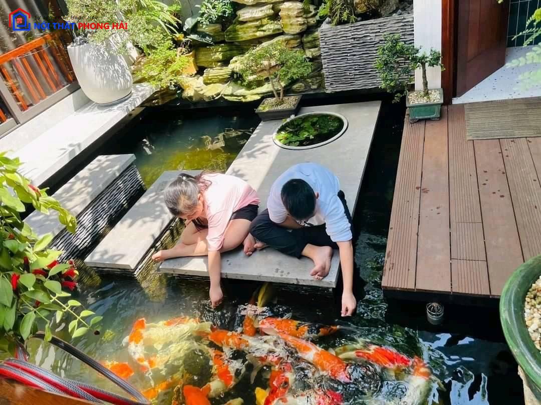 Thi công biệt thự sân vườn Long An