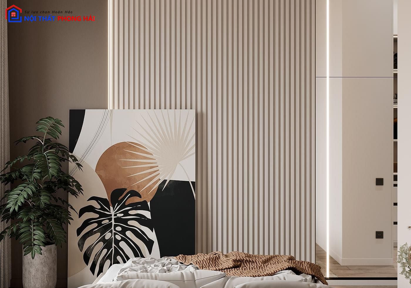 Thiết kế và thi công Căn hộ 2PN Safira Khang Điền