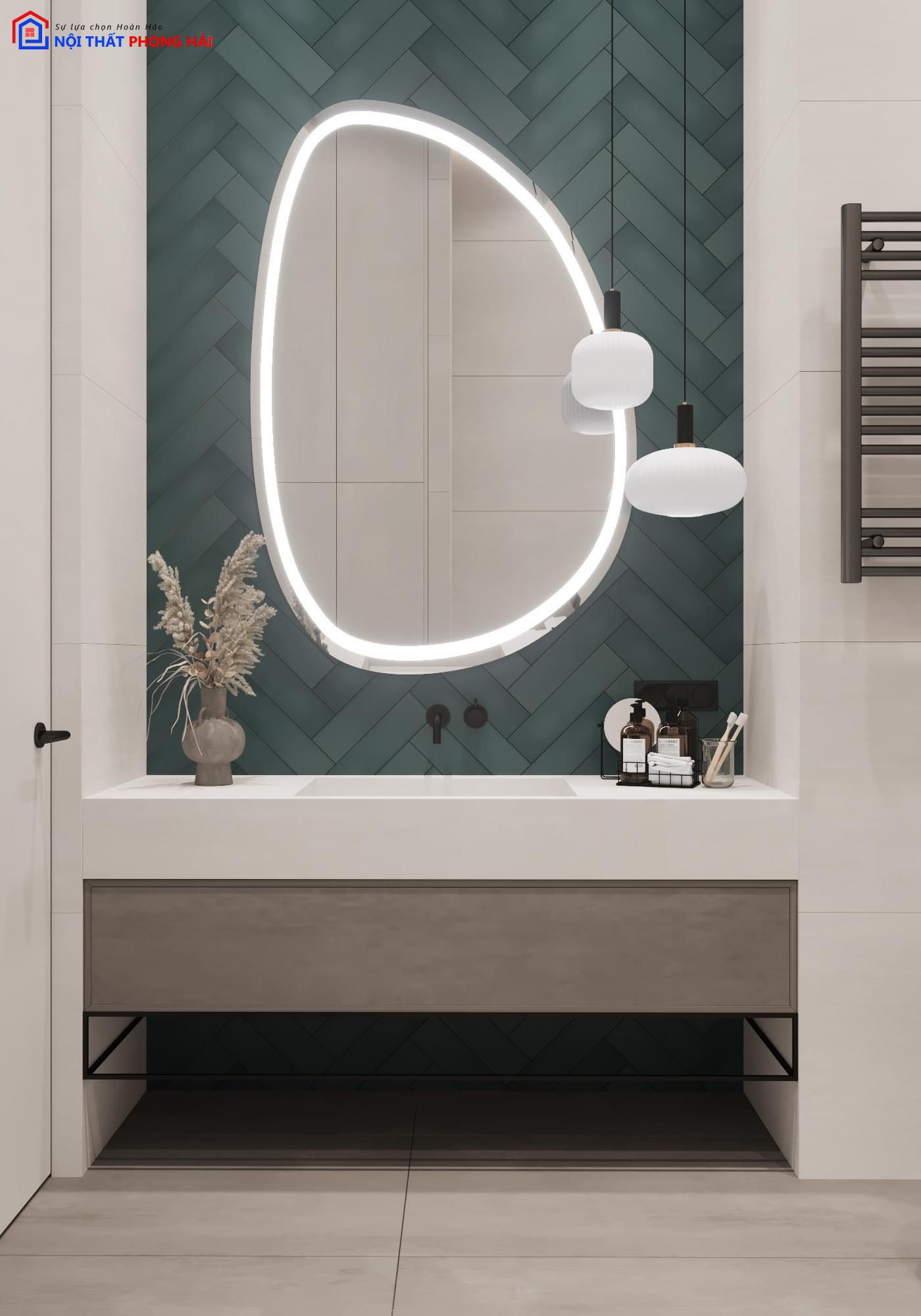 Thiết kế và thi công Căn hộ 2PN Safira Khang Điền