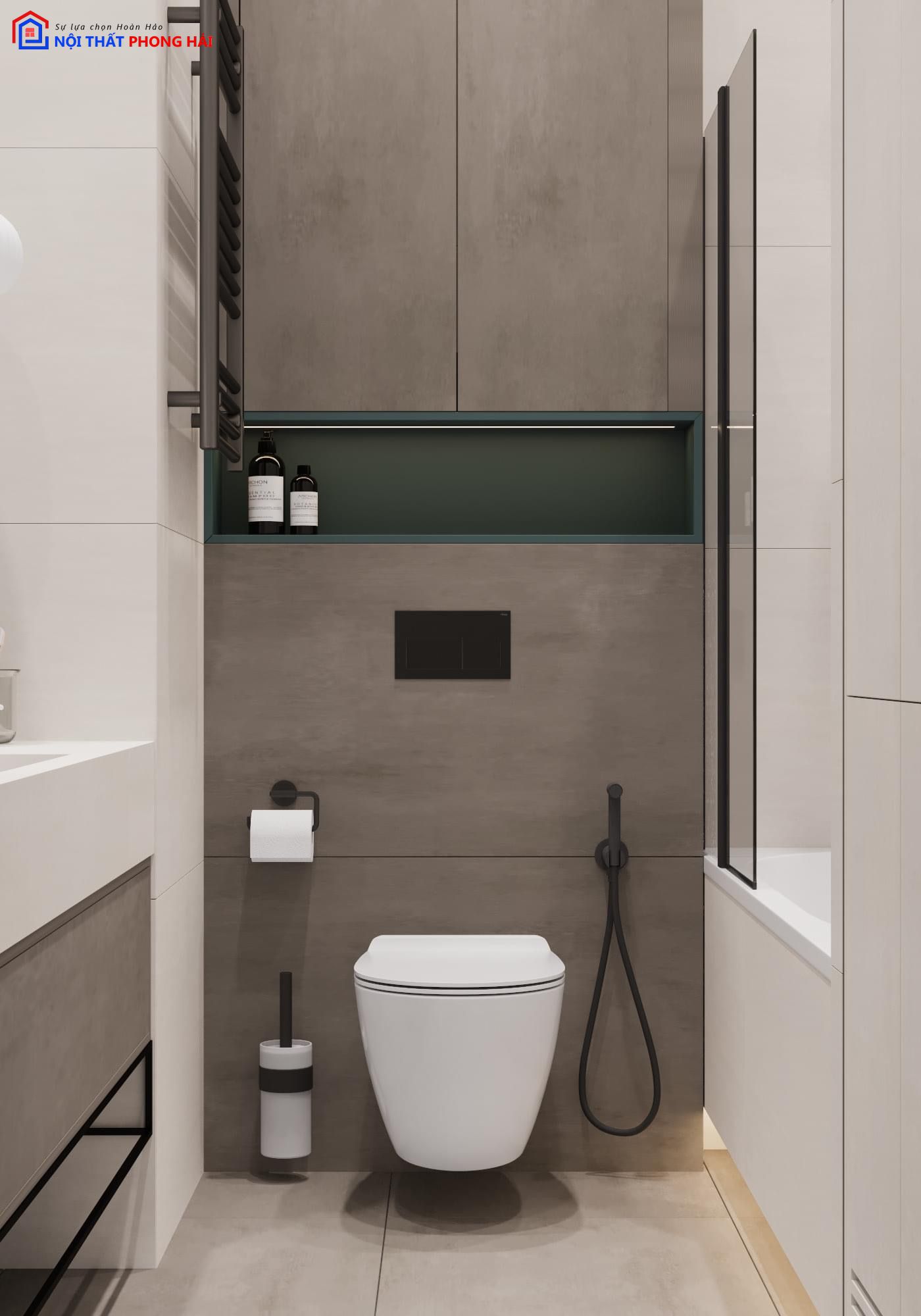 Thiết kế và thi công Căn hộ 2PN Safira Khang Điền