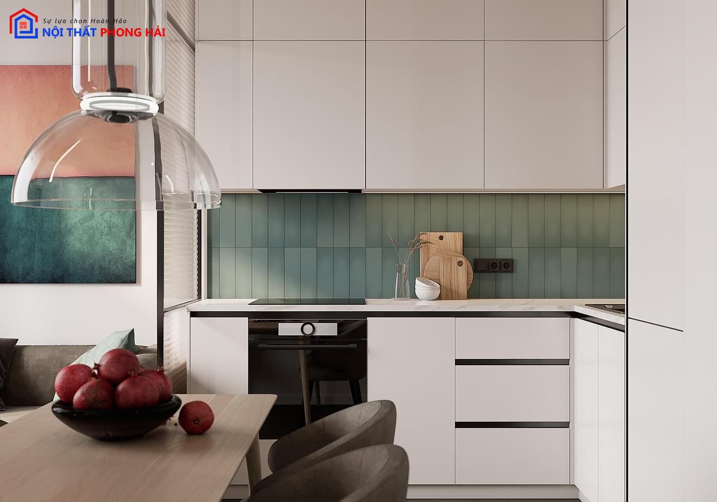 Thiết kế và thi công Căn hộ 2PN Safira Khang Điền