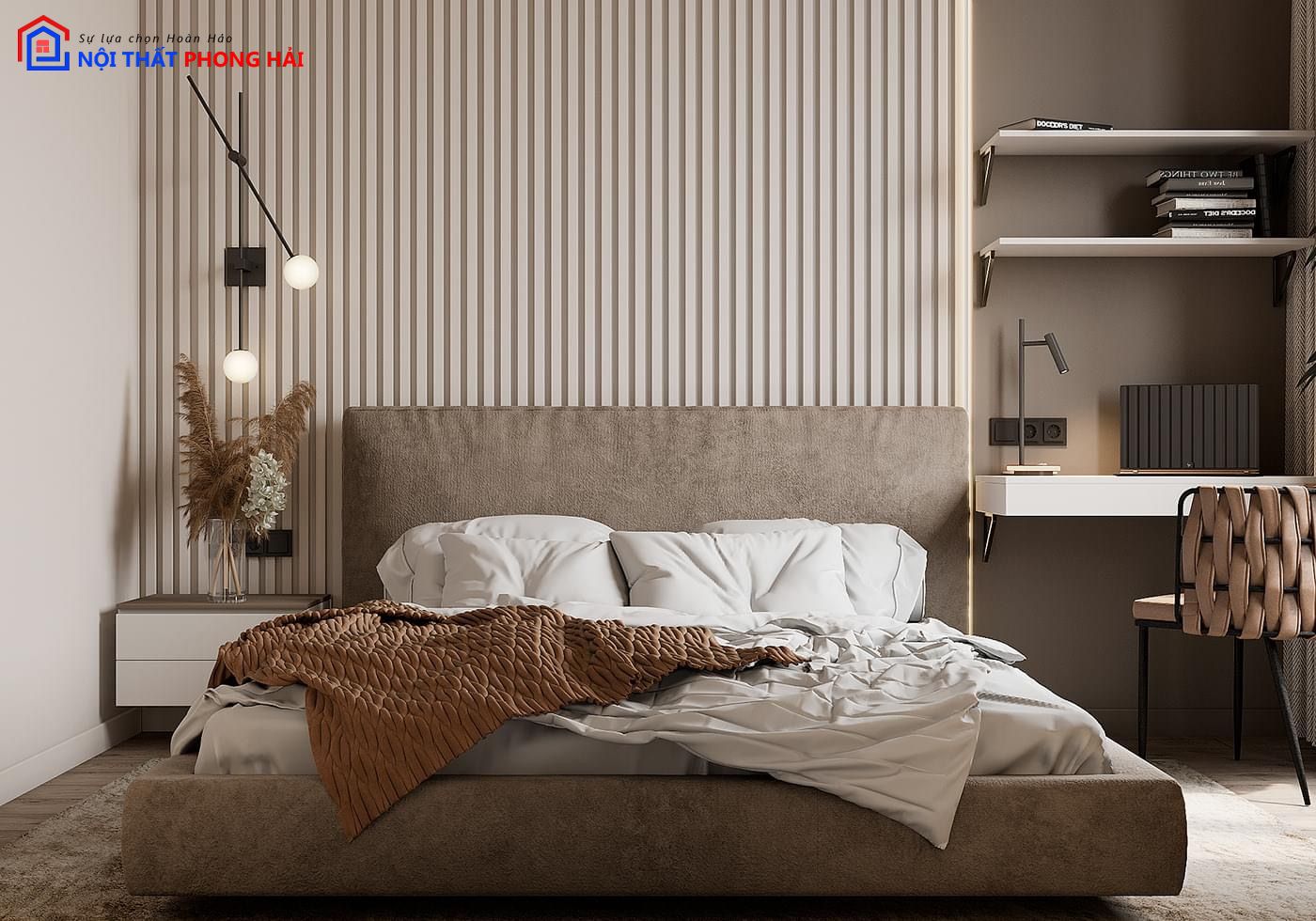 Thiết kế và thi công Căn hộ 2PN Safira Khang Điền