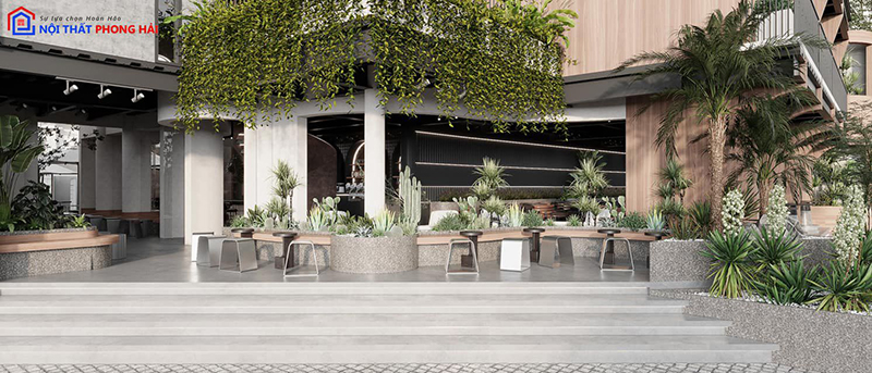 Thi công trọn gói Homestay & Cafe Hồng Hải