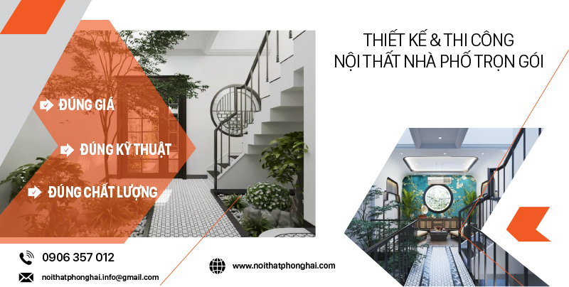 Thiết kế và thi công Nhà phố trọn gói TPHCM