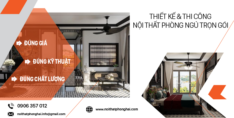 Thiết kế và thi công phòng ngủ trọn gói