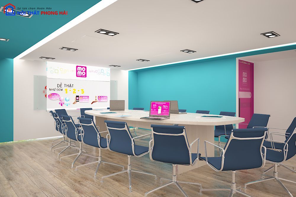 Thiết kế văn phòng Momo