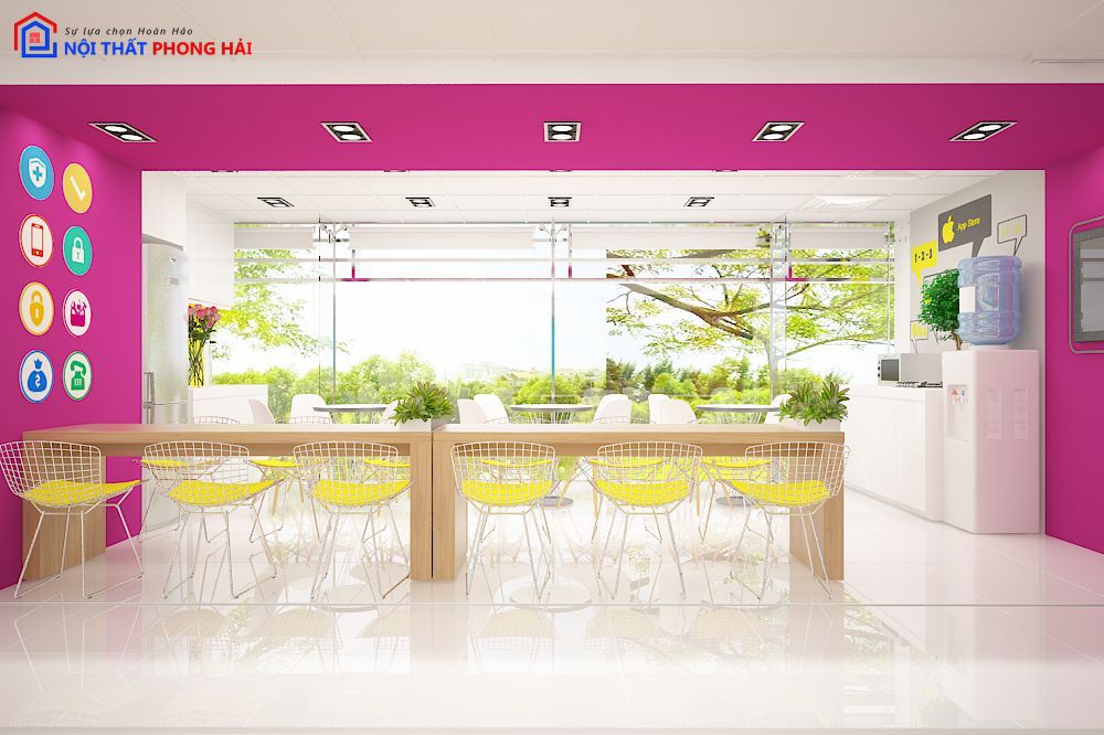 Thiết kế văn phòng Momo