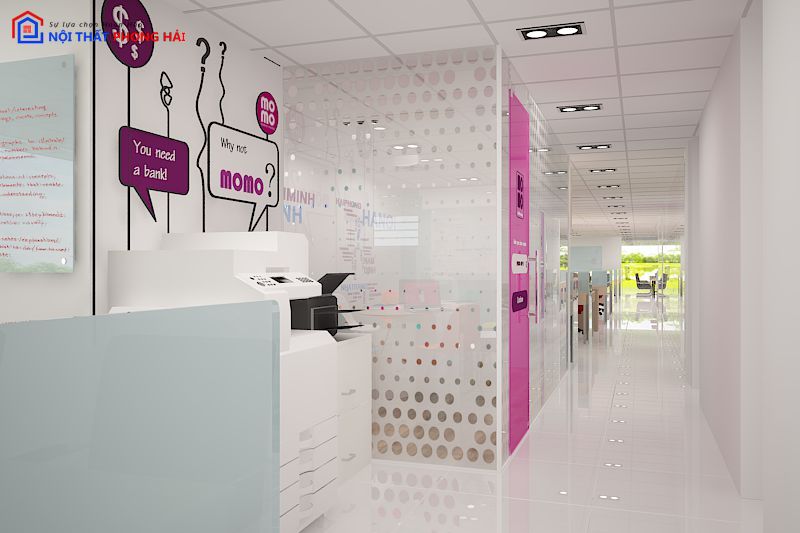 Thiết kế văn phòng Momo