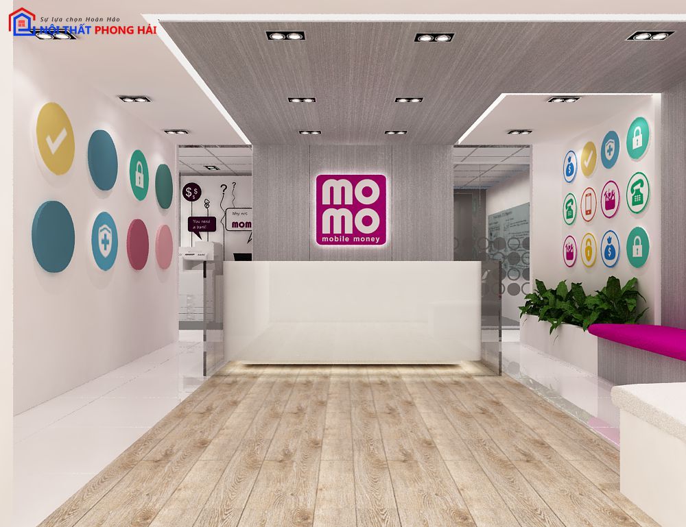 Thiết kế văn phòng Momo