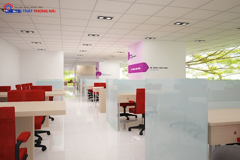 Thiết kế văn phòng Momo