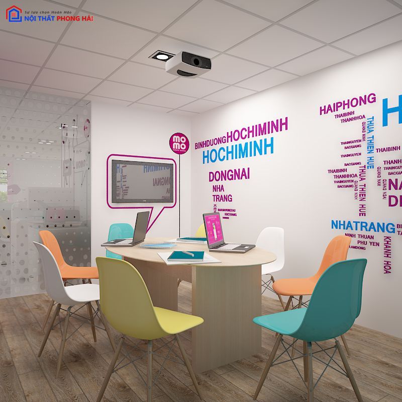 Thiết kế văn phòng Momo