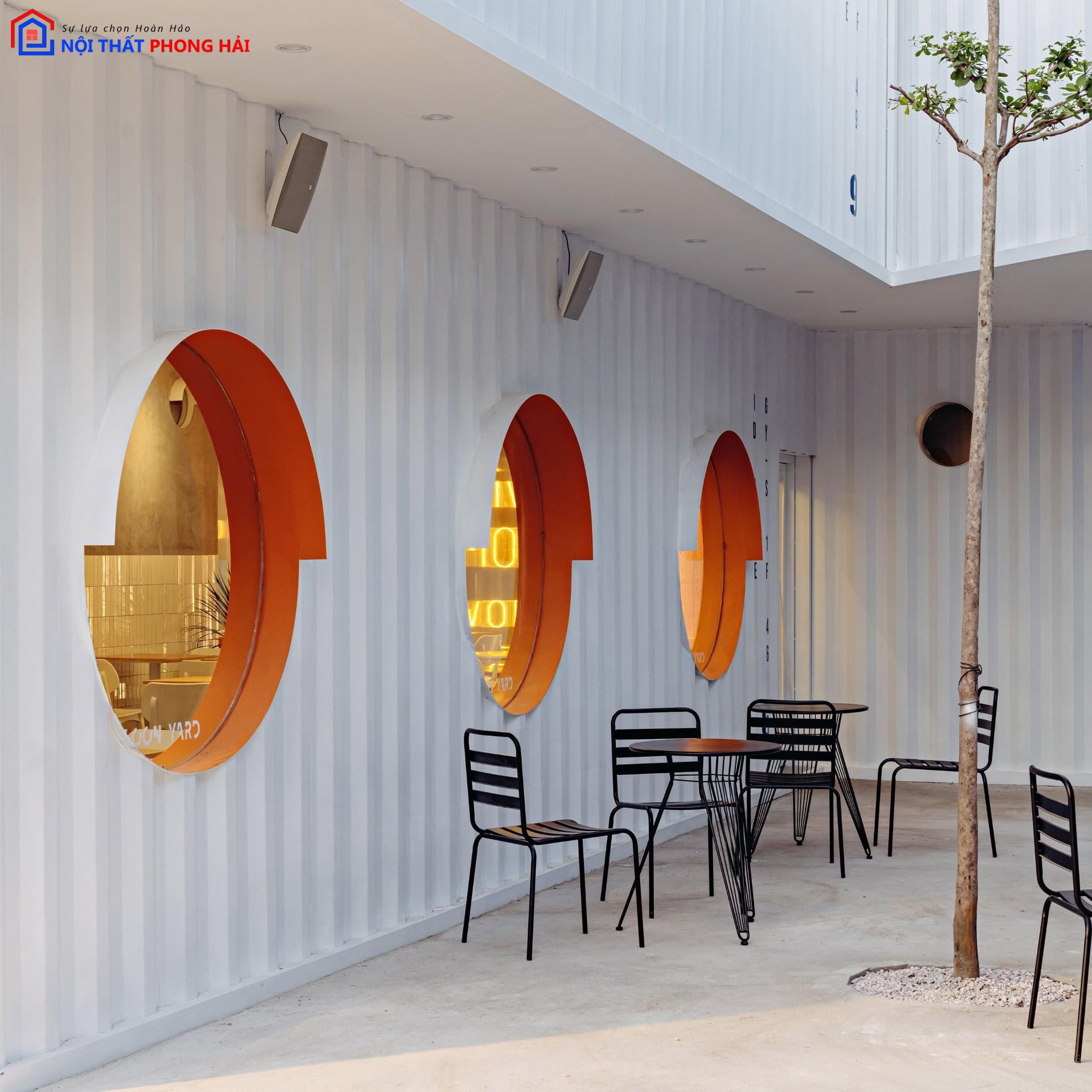 Thiết kế và thi công trọn gói cafe Goon Yard