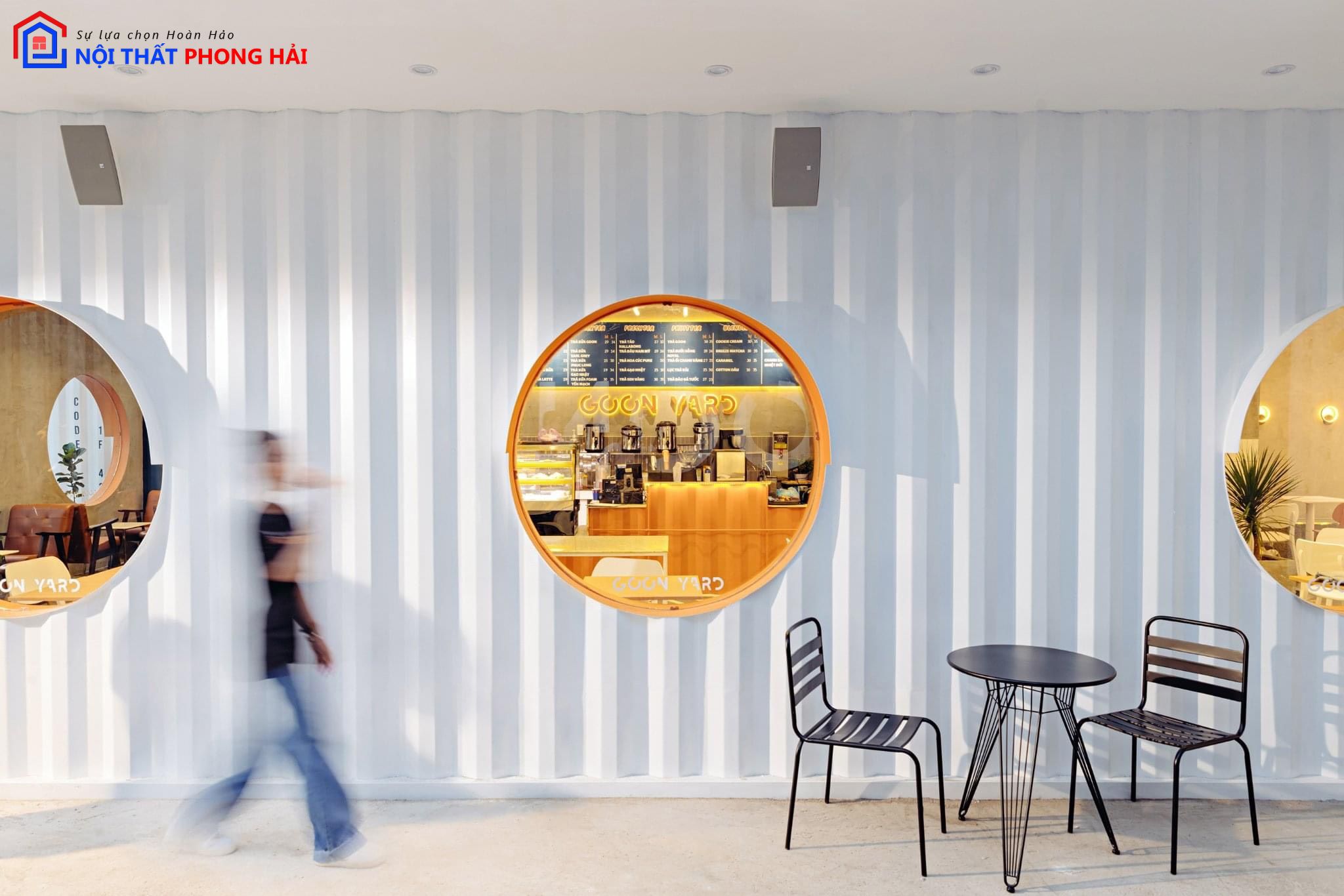 Thiết kế và thi công trọn gói cafe Goon Yard