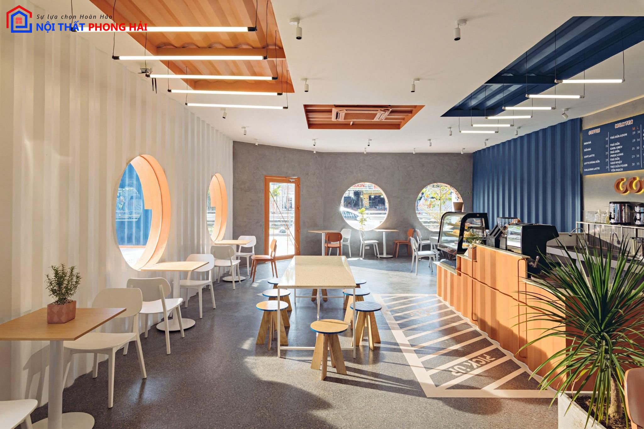 Thiết kế và thi công trọn gói cafe Goon Yard