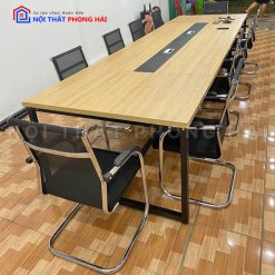 Bàn Ghế Phòng Họp Khung Sắt Giá Rẻ