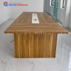 Bàn Phòng Họp Nâu Gỗ Sang Trọng