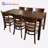 Bộ Bàn Ăn Cabin 6 Ghế Sang Trọng