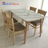 Bộ Bàn Ăn Cabin Mặt Giả Đá Đẹp Giá Rẻ