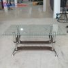 Bàn Sofa Mặt Kính Trong Suốt Hiện Đại