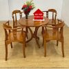 Bộ Bàn Trà Gỗ Tràm 4 Ghế Đẹp Giá Rẻ (2 Mẫu)