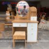 Bộ Bàn Ghế Trang Điểm Gương Oval Sang Trọng