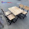 Bộ Bàn Ghế Xếp Quán Nhậu Mặt Liền