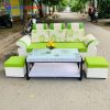 Bộ Sofa Bọc Vải Kết Hợp Simili Sang Trọng