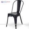 Ghế Cafe Tolix Khung Sắt Màu Đen Độc Đáo